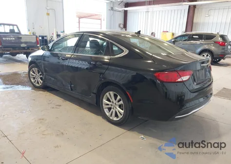 2016 Chrysler 200 Limited z USA, uszkodzony, nr VIN 1C3CCCAB5GN169342